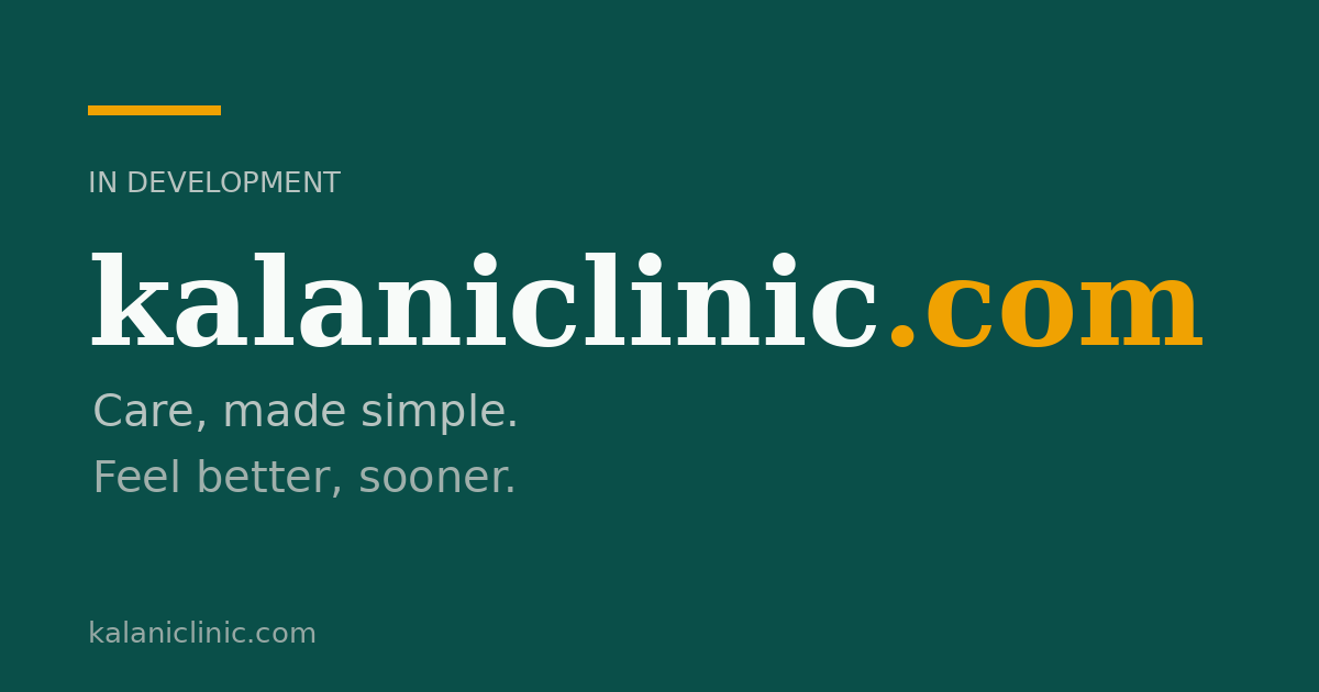 Link preview image for kalaniclinic.com